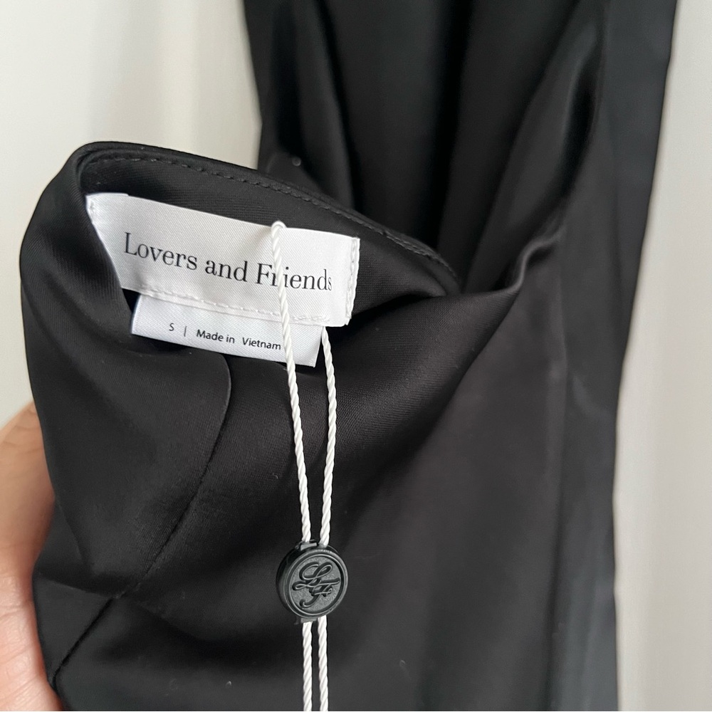 Lovers and Friends Jenna Gown Maxi Dress in Black Size Small NEW! New with tags! - Picture 10 of 11